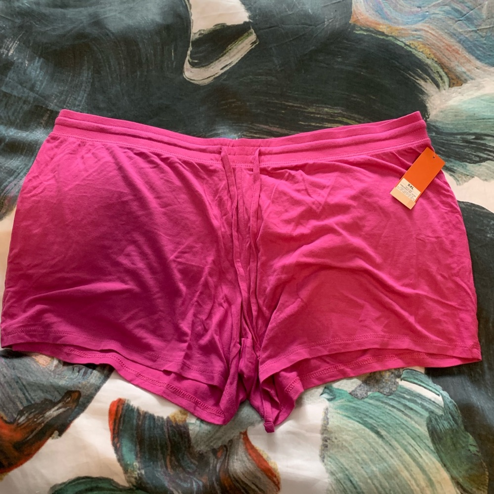Gilligan & O’Malley pajama shorts. Pink.  Size XXL. New